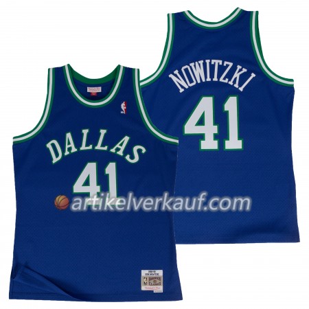 NBA Dallas Mavericks Nowitzkis Dirk Hardwood Classics Auswärtstrikot Swingman - Herren