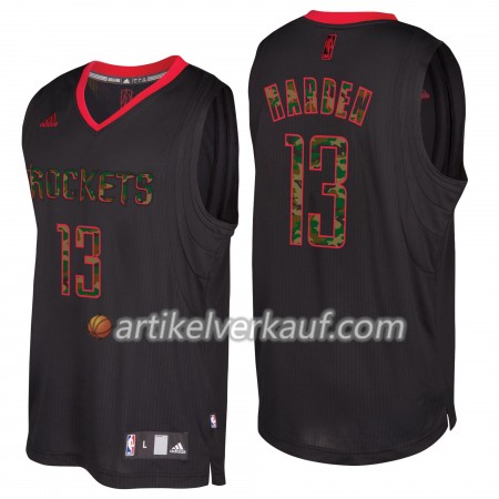 NBA Houston Rockets Trikot James Harden in Camouflage-Optik Swingman - Herren