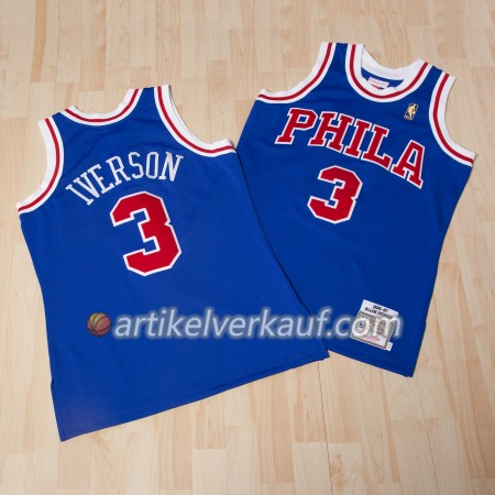 NBA Philadelphia 76ers Trikot Allen Iverson 1996-97 Authentic Auswärtstrikot Swingman - Herren