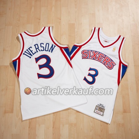 NBA Philadelphia 76ers Trikot Allen Iverson 1996-97 Authentic Heimtrikot Swingman - Herren