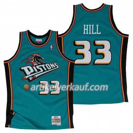 NBA Detroit Pistons Trikot Grant Hill Hardwood Classics Auswärtstrikot Swingman - Herren
