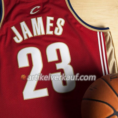 NBA Cleveland Cavaliers Trikot Lebron James 2003-04 Rookie Authentic Auswärtstrikot Swingman - Herren