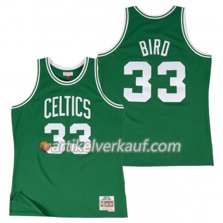 NBA Boston Celtics Trikot Larry Bird Hardwood Classics Auswärtstrikot Swingman - Herren