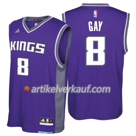 NBA Sacramento Kings Tikot Rudy Gay Auswärtstrikot Swingman - Herren