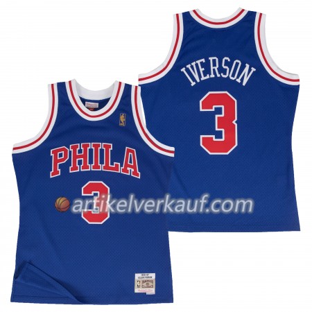 NBA Philadelphia 76ers Trikot Allen Iverson Hardwood Classics Ausweichtrikot Swingman - Herren