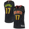 NBA Atlanta Hawks Trikot Dennis Schroder Auswärtstrikot 2017-18 Swingman - Herren
